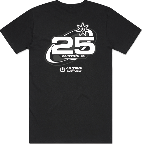 Ultra Australia - Jersey Black Tee
