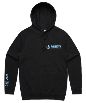 Ultra Australia - Glitch Black Hoodie