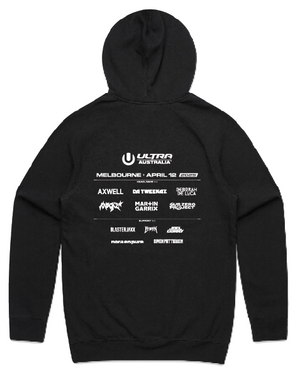 Ultra Australia - Lineup Black Hoodie