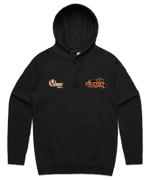 Ultra Beach 25 Orange - Black Hoodie